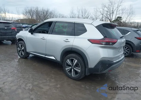 2021 Nissan Rogue Sl Intelligent Awd из США, поврежденный, VIN JN8AT3CB9MW223154